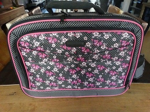 Laptoptas voor Dames. Binnen maat 44x33x10 cm., 17 inch of meer, Zo goed als nieuw, Roze, Ophalen of Verzenden